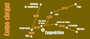Chegar a Cuspedriños